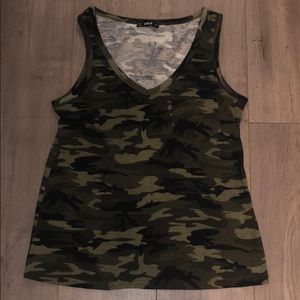 Shein- army tank top NWOT (NEVER WORN!)